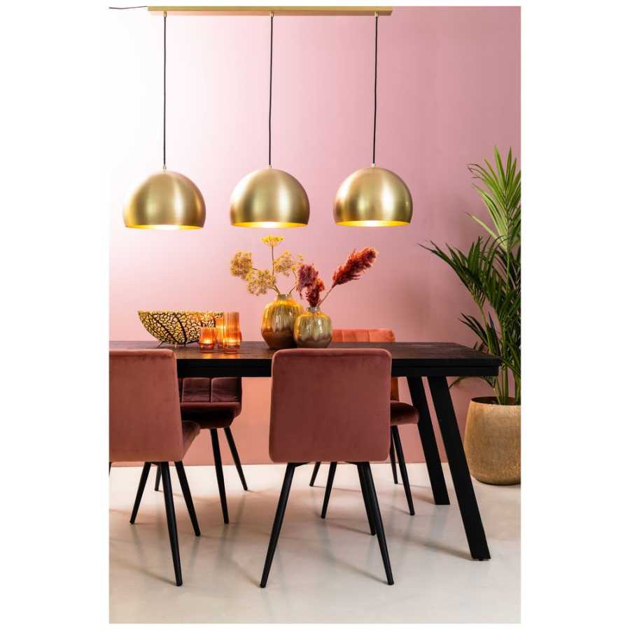 Light and Living Jaicey 3 Pendant Light - Gold